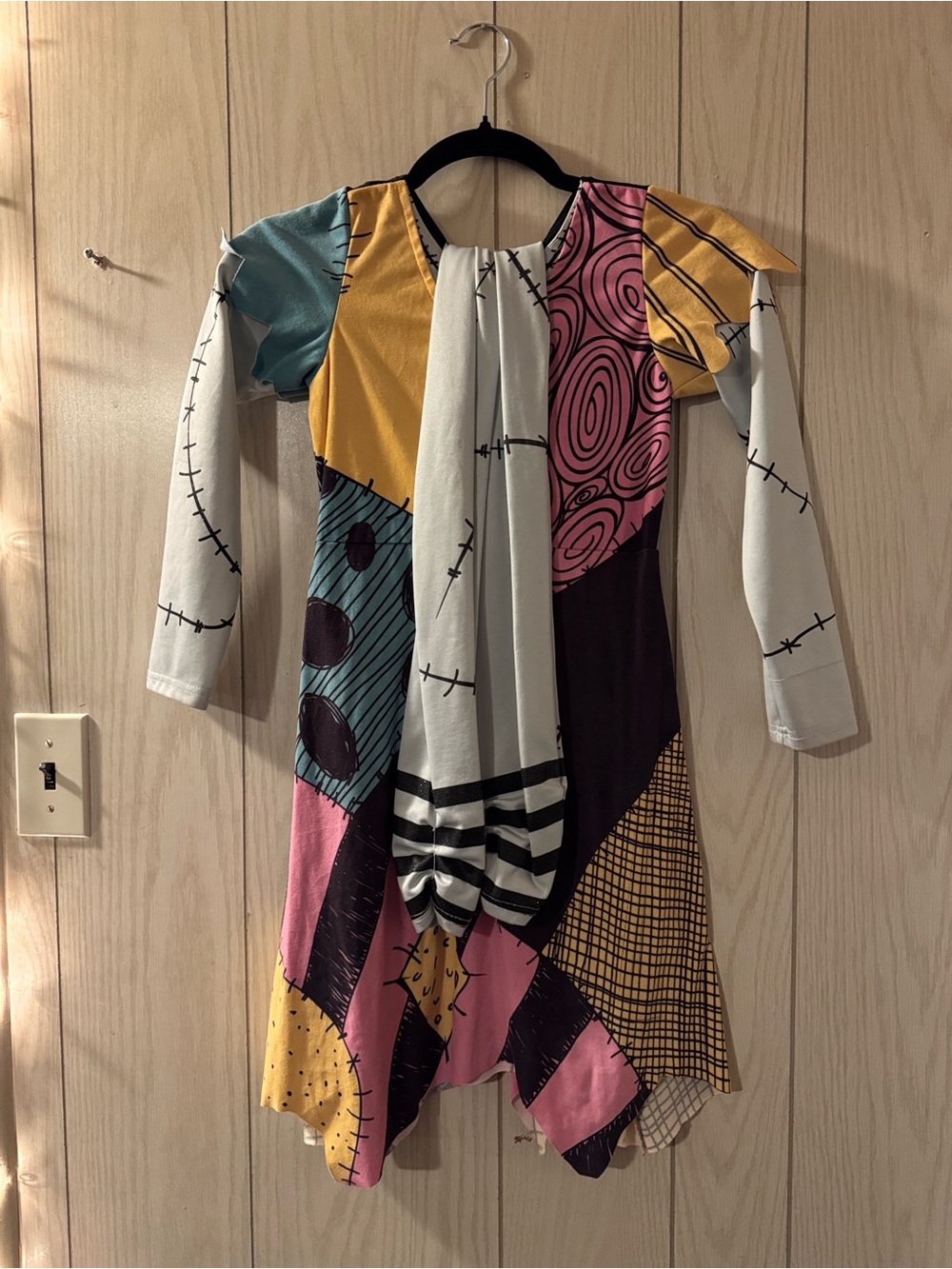 Girls nightmare before Christmas Sally costume